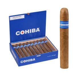 COHIBA Blue Cigar Box, Honduras Olancho Sungrown, Toro 6 x 54