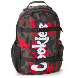 Cookies Non-Standard Ripstop Backpack, Red Camo, 20 in x 15 in x 16 in