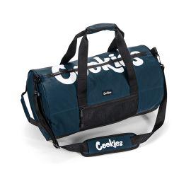 Cookies Summit Ripstop Smell Proof Duffle Bag, Navy, 22 in x 18 in x 16 in