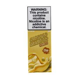 Custard Monster Salt E-Liquid, Vanilla Custard, 24 mg