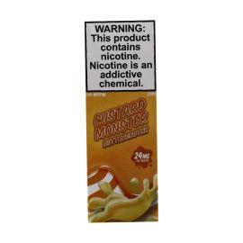 Custard Monster Salt E-Liquid, Butterscotch, 24 mg