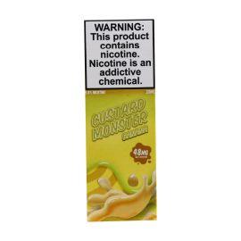 Custard Monster Salt E-Liquid, Banana Custard, 48 mg
