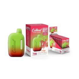 Cutleaf THCA 2.0 Disposable (6CT), Lemon Cherry Gelato (Hybrid), 5 g