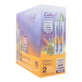 Cutleaf THCA Prerolls- 2PK (10CT), Purple Tangie (Sativa), 2 g