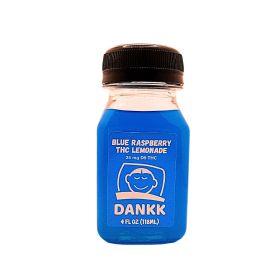 DANKK Delta 9 Infused Lemonade Shot, Blue Razz, 25mg