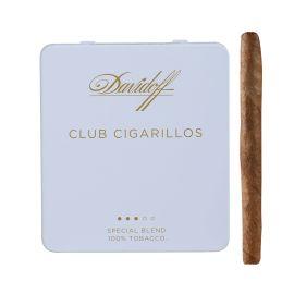 Davidoff Cigarillos Club Cigar Tin- 10PK (5CT), Davidoff 3.9375x22