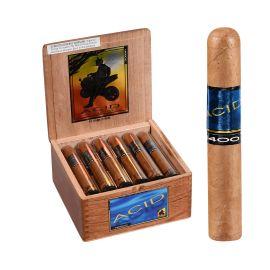 Drew Estate ACID 1400CC Glass Tubes Box (18CT), Natural, Robusto 5X50