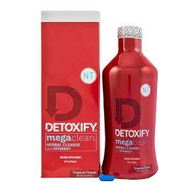 Detoxify Mega Clean Detox Drink, Tropical Metaboost, 32 oz