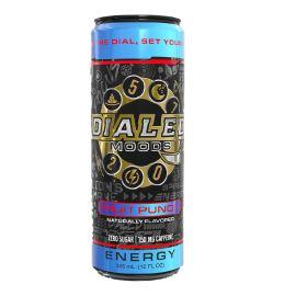 Dialed Moods Kratom Energy Drink, Fruit Punch, 35 mg