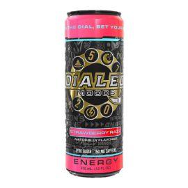 Dialed Moods Kratom Energy Drink, Strawberry Razz, 35 mg