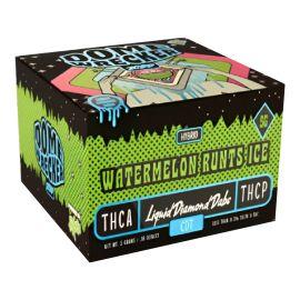 Dome Wrecker Liquid Diamond THCA + THCP Dab, Watermelon Runts Ice (Hybrid), 5 g