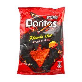 Doritos Corn Chips, Hot Spicy Cheese, 84 g