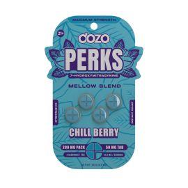 dozo Perks 7-OH Kratom Tablets, Wild Mango (Party Blend), 50 mg (4PK)