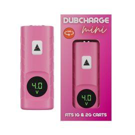 DubCharge Mini Dual 510 Thread Battery, Pink, 500MAH