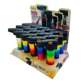 Eagle Torch Gun Display (15CT), Neon Chrome