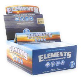 Elements Ultra Thin Rice Papers- 32PK (50CT), King