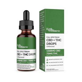 Erth Wellness Full Spectrum CBD + THC Drops