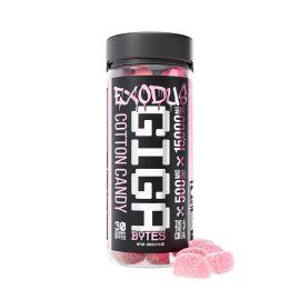 Exodus CB9A + THCP + THCA Gigabyte Gummies- 30PK, Cotton Candy, 15,000 mg