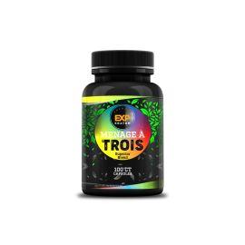 EXP Premium Kratom Capsules, Menage A' Trois, 100PK