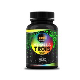 EXP Premium Kratom Capsules, Menage A' Trois, 300PK