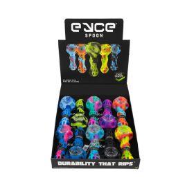 Eyce Silicone Spoon Hand Pipe Display (10CT), Classic