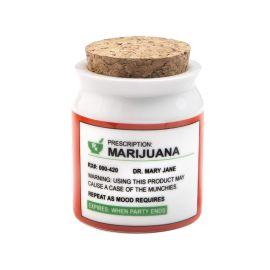 Fashioncraft Ceramic Stash Jar, Prescription Small