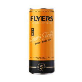 Flyers Cocktail Co. Sparkling D9 THC Cocktail, Thc Apero Spritz, 5 mg