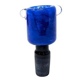 Frit Art Color Glass Bowl, Blue, 14 mm