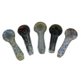 Frit & Dicro Art Hand Pipe (2CT), Assorted, 2.5 in