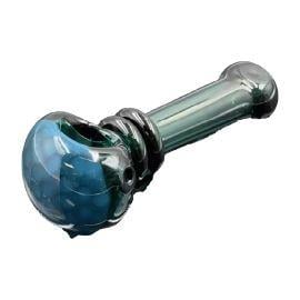 Frit Honeycomb Spoon Hand Pipe, Assorted, 3.5 in