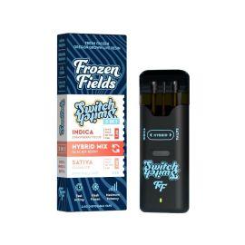 Frozen Fields THCA Switch 3 in 1 Disposable (5CT), Glacier Berry, 3 g