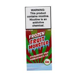 Frozen Monster E-Liquid, Strawberry Kiwi Pomegranate Ice, 6mg