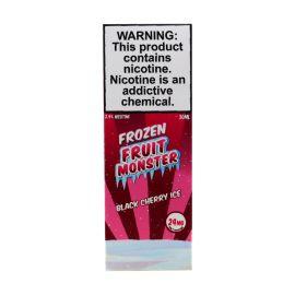 Frozen Monster Salt E-Liquid, Black Cherry Ice, 24mg