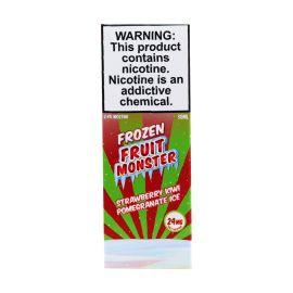 Frozen Monster Salt E-Liquid, Strawberry Kiwi Pom Ice, 48 mg