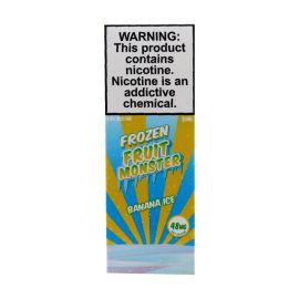Frozen Monster Salt E-Liquid, Banana Ice, 48 mg