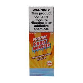 Frozen Monster Salt E-Liquid, Passionfruit Orange Guava Ice, 24 mg