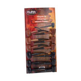 Fujima Big Wooden Pipe (12CT), Cherry/Maple