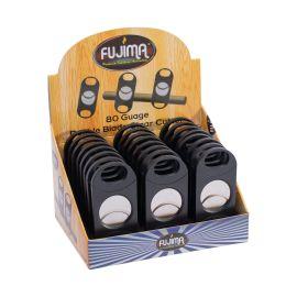 Fujima Cigar Cutter (24CT), Double Blade, 80 Gauge