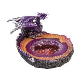 Fujima Glitering Dragon Ashtray, Purple