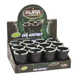 Fujima Glow In The Dark Self Extinguishing Butt Bucket (12CT), Black