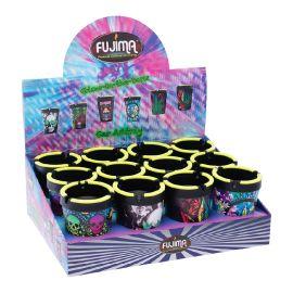 Fujima Leaf & Skull Glow In Dark Car Ashtray (12CT)