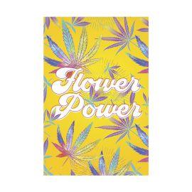 Fujima Tapestry, Flower Power, 50 in x 78 in