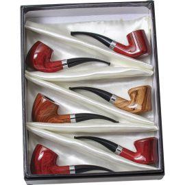 Fujima Wooden Pipe Gift Set- 6PK, Mix