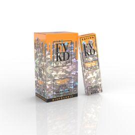 FVKD Exotics THCA Rosin Disposable (6CT), Mandarin Cookie (Sativa), 3.5 g