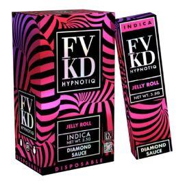 FVKD Hypnotiq Diamond Sauce Disposable (6CT), Jelly Roll (Indica), 3.5 g