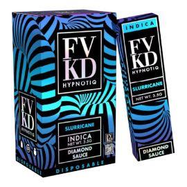 FVKD Hypnotiq Diamond Sauce Disposable (6CT), Slurricane (Indica), 3.5 g