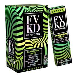 FVKD Hypnotiq Diamond Sauce Disposable (6CT), Cannalope Haze (Sativa), 3.5 g