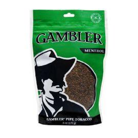 Gambler Pipe Tobacco, Menthol, 6 oz