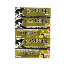 Gambler Filter Tubes- 200PK (5CT), Gold, King