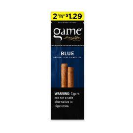 Game 2/$1.29 Natural Leaf Cigarillos- 2PK (30CT), Blue